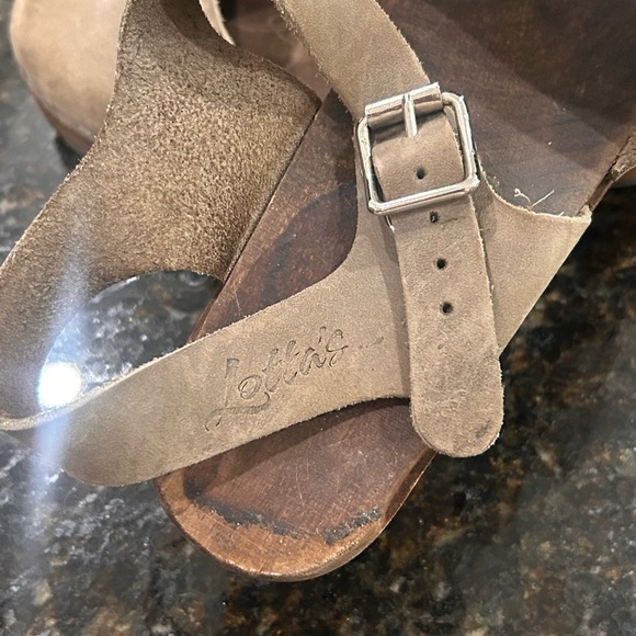 Lotta from Stockholm Swedish Tan Leather Clogs SIZE 37 - Picture 4 of 5